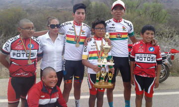 Potosí logra cuatro oros en el ciclismo 