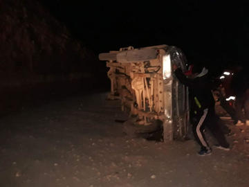 Accidentes de tránsito son atribuidos al mal estado de la vía
