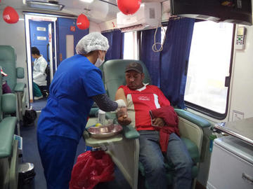 El Banco de Sangre capta dontantes voluntarios
