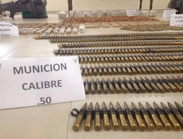 Se encontraban camufladas en cajas de herramientas y de cartón.