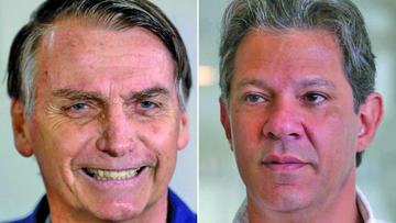 Haddad afronta críticas en Brasil ante un Bolsonaro fortalecido