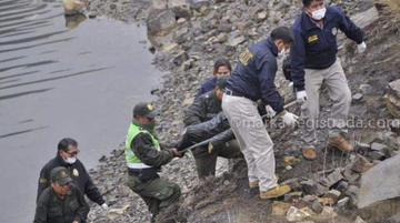 Encuentran un cadáver en la represa de Incachaca