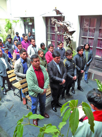Festejan a San Lucas patrono de los pintores