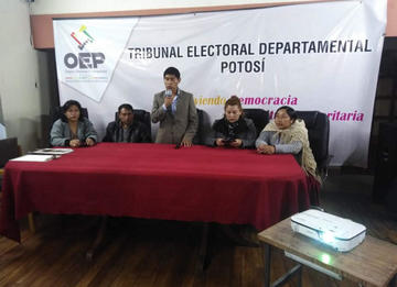 La presentación del resultado preliminar oficial.