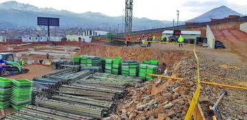 Informan que las obras del nuevo hospital para Potosí avanzan el 10 % 