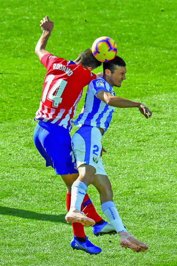 Atlético de Madrid empata 1-1 ante el plantel de Leganés