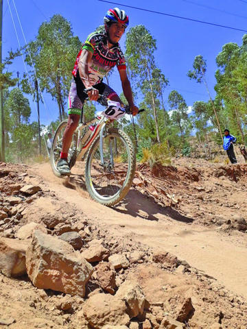 La prueba se cumplió en el circuito del “Bosquecillo de Huachacalla”.