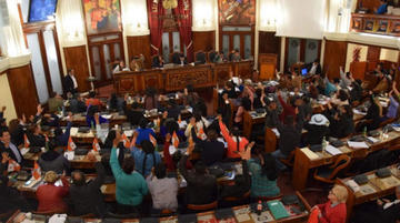 La Asamblea Legislativa aprobó la designación de Lidia Iriarte Tórrez.