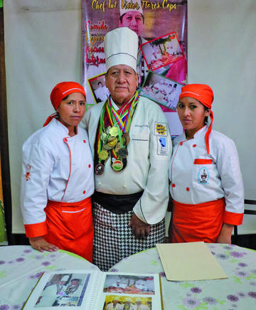 Gastrónomo Víctor Flores  dictará cursos en Potosí