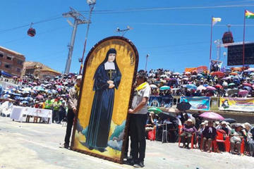 Oruro celebra una misa por Nazaria