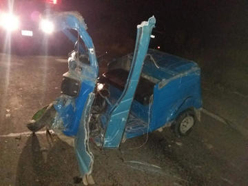 Dos personas fallecen en un  accidente de tránsito