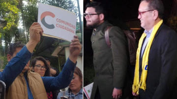 Representantes a la hora de la inscripción en el Órgano Electoral Plurinacional.
