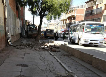 Los trabajos culminarán en un mes.