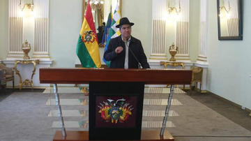 El titular del Ministerio de Relaciones Exteriores, Diego Pary.