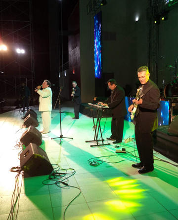 Los Pasteles Verdes cantaron en Potosí.
