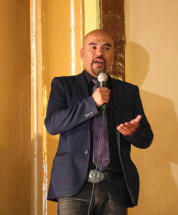 El director del filme Erick Cortés.