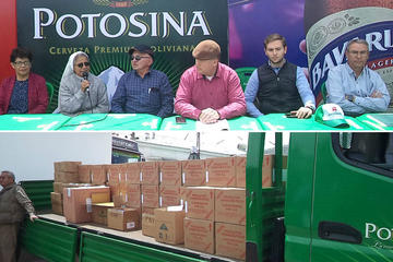 El acto de entrega fue ayer por la mañana en la fábrica potosina.