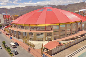 Vista general de la cubierta del coliseo "Ciudad de Potosí".