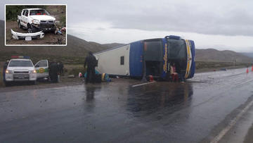 Accidentes provocan muertos y 28 heridos en las vías de Potosí