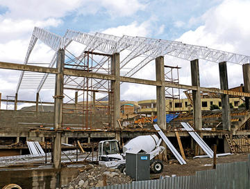 Obras en la piscina Olímpica tiene un avance del 40 por ciento