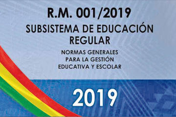 Alistan la difusión de la RM 001/2019 con educadores