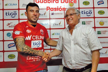 Velasco es el nuevo atacante de Guabirá