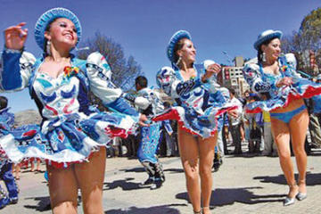 Los caporales estuvieron presentes en Chile.