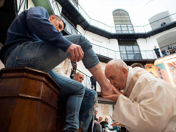 El Papa anima a presos a pelear por su reinserción en la sociedad