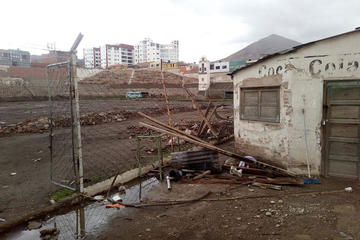 Gráfica de las obras que se ejecutan en el escenario deportivo.