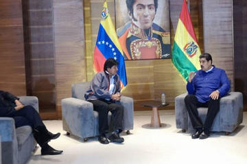 Presidente Morales expresa a Maduro todo su apoyo