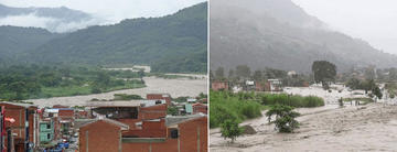 Existen 10 urbanizaciones anegadas por las lluvias y hay otros 36 cantones afectados.