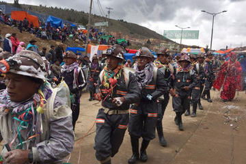 La fiesta del Tata K´ajcha se lanza en la ciudad de La Paz