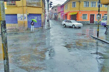 La lluvia en la Villa Imperial.