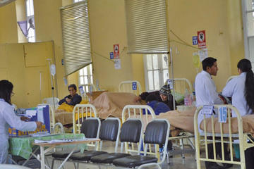 Falta de equipos e infraestructura agita a medicos debido al SUS