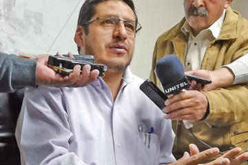 El gerente interino de Aapos, Cristian Viñola.