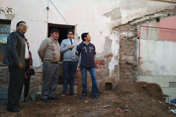 El actuado procesal inicia la investigación por deterioro de la vivienda.