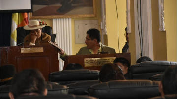 Asamblea Departamental censura al gobernador Patzi en interpelación