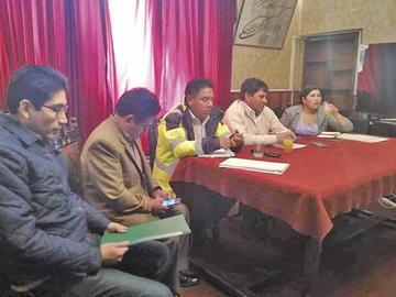 La reunión que definió el traslado sin compensación.