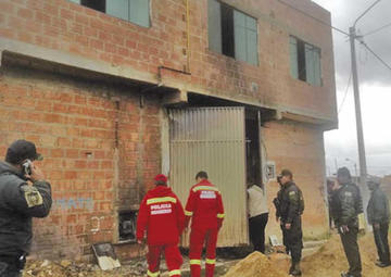 El Alto: un incendio en una vivienda deja tres heridos