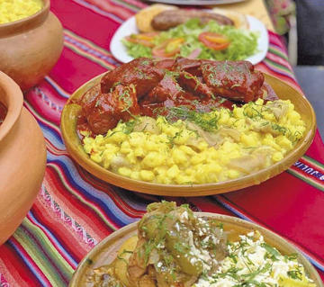 Chuquisaca elige su plato bandera