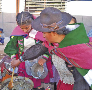 La papa es la reina de la gastronomía de Potosí