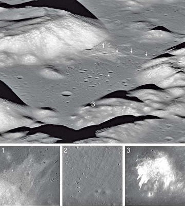 La Luna se achica y tiene arrugas 