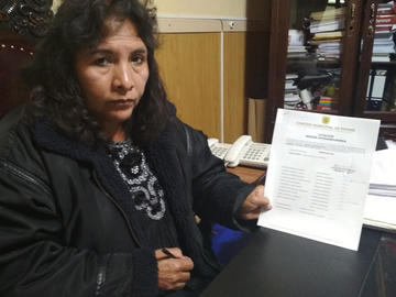 La concejala convocó a una sesión extraordinaria ayer que no logró el cuórum mínimo de seis concejales.