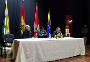 La presentación del informe sobre la demanda por el Silala.
