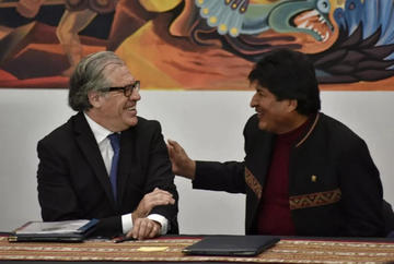 Luis Almagro cambia de opinión sobre la repostulación de Evo
