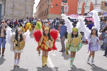 La diablada estuvo presente en la Entrada Salesiana.
