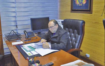 Franco asume como magistrado del TCP en reemplazo de Ceballos