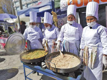 Los chefs esperarán a los visitantes en los stands del campo ferial.
