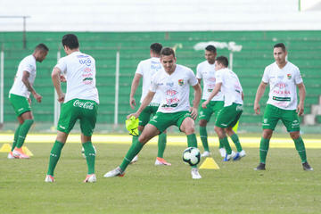 El seleccinado nacional cerró prácticas ayer.