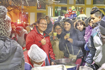 Disfrutaron de las delicias potosinas.
